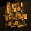 Image 1 : Collection of (11) Different miniature Whiskey, Beer, or Liquor Bottles.