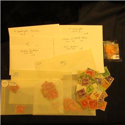 Large Group of older U.S. Stamps, most appear to be cancelled.