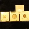 Image 2 : Spanish Silver Coins: 1889 MP-M 50 Cent, VF; 1900 Una Peseta, KM706, EF; & 1904 50 Centimes, KM723, 