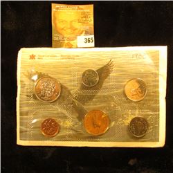1988 Canada Mint Set in original envelope. (5 pcs.)