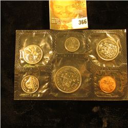 1871-1971 Canada Mint Set in original cellophane. (6 pcs.).