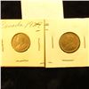 Image 2 : 1922 & 1927 F-EF Canada Nickels.