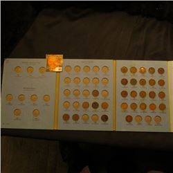1876-1908 Partial Indian Head Cent Set in a blue Whitman folder. (28 pcs.).
