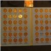 Image 2 : 1941-65 Partial Lincoln Cent Set in a blue Whitman folder. (64 pcs.).