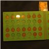 Image 3 : 1910-48S Partial Set of Lincoln Cents in a green Popular Album.