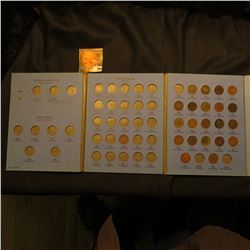 1880-1909 Partial Set of Indian Head Cents in a Whitman blue album.