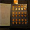 Image 1 : 1941-61 Partial Set of Lincoln Cents in a blue Whitman Album. Several high grades.