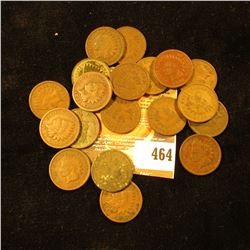 (19)  Indian Head Cents  1882-1899.