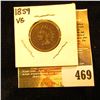 Image 1 : 1859 Indian Head Cent. VG.