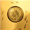 Image 2 : Japanese Silver Year 24 (1891) Coin 20 Sen
