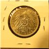 Image 2 : German Silver Two Mark Coin Dated 1905-A.  The Coin Was Minted In Berlin And Has Kaiser Willhelm The