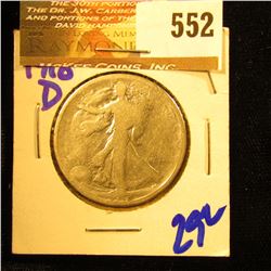 1918-D Walking Liberty Half Dollar