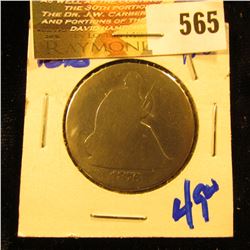 1876 Seated Half Dollar