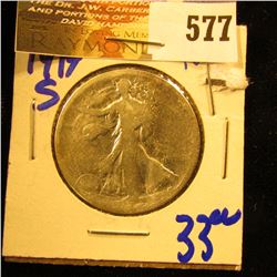 1919-S Walking Liberty Half Dollar