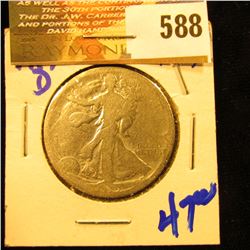 1919-D Walking Liberty Half Dollar