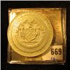 Image 2 : New York's World's Fair Medal 1964-1965 "Man's Achievements In An Expanding Universe" On The Front. 