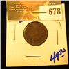 Image 1 : 1864 L Indian Head Penny