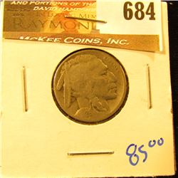 1926-S Key Date Buffalo Nickel