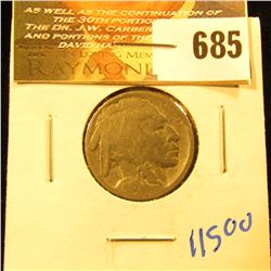 1915-S Key Date Buffalo Nickel