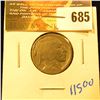 Image 1 : 1915-S Key Date Buffalo Nickel