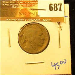 1916-S Buffalo Nickel With Full, Bold Date