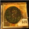 Image 2 : Bronze Sestertius Of Hadrian Bronze Roman Coin …. This Is A Half Dollar Sized Coin With Lots Of Deta