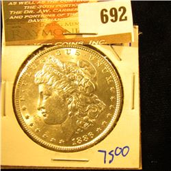 Beautiful 1886 Morgan Dollar