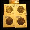 Image 1 : (4) Beautiful 1960 50 Centavos Coins From Columbia