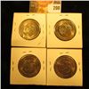 Image 2 : (4) Beautiful 1960 50 Centavos Coins From Columbia