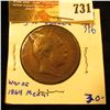 Image 1 : Christian The 9th King Of Denmark War Of 1864 Bronze Medal