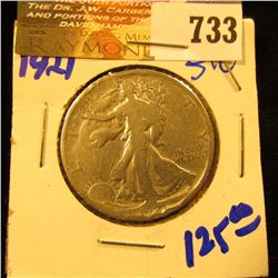 Key Date 1921 Walking Liberty Half Dollar