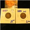 Image 1 : 1857 Flying Eagle And 1859 Indian Head Penny