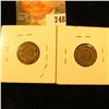 Image 2 : 1857 Flying Eagle And 1859 Indian Head Penny