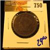 Image 1 : 1845 Braided Hair Large Cent