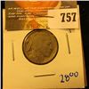 Image 1 : 1913 Type 2 Buffalo Nickel With Full Horn