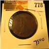 Image 1 : Waterloo Half Penny From Canada Dated 1816.  This Coin Is The Ten String Variety