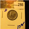 Image 1 : 1920-D Mercury Dime