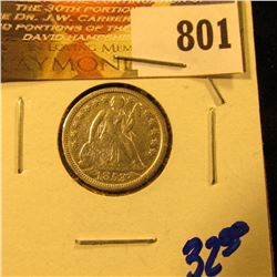 Sharp 1853 Seated Dime With Arrows
