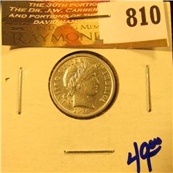 High Grade 1916 Barber Dime
