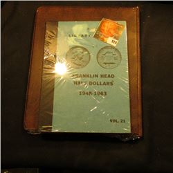Harco Coinmaster Album "Franklin Halves 1948-1963" Used; & Library of Coins "Franklin Head Half Doll