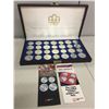 Image 1 : 1976 CANADIAN OLYMPIC SILVER COIN SET WITH CASE