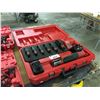Image 1 : MILWAUKEE ELECTRIC PRESS TOOL KIT WITH 6 TOOL HEADS AND CHARGER