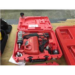 MILWAUKEE ELECTRIC PROPEX EXPANSION TOOL KIT WITH 2 TOOL HEADS, CHARGER AND BATTERY