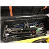 Image 2 : 2 BOXES FILLED WITH ASSORTED TOOLS, HARDWARE, SUPPLIES AND MORE