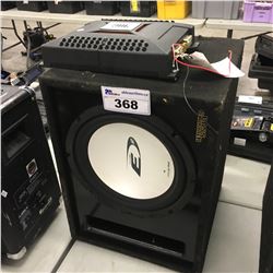 ALPINE SUB WOOFER AND JBL AMP