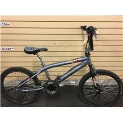 GREY DUNLOP MOHAWK BMX BIKE WITH GYRO