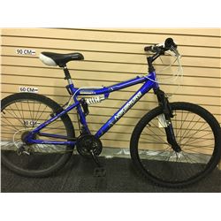 BLUE NAKAMURA MONSTER 4.4 21 SPEED FRONT SUSPENSION MOUNTAIN