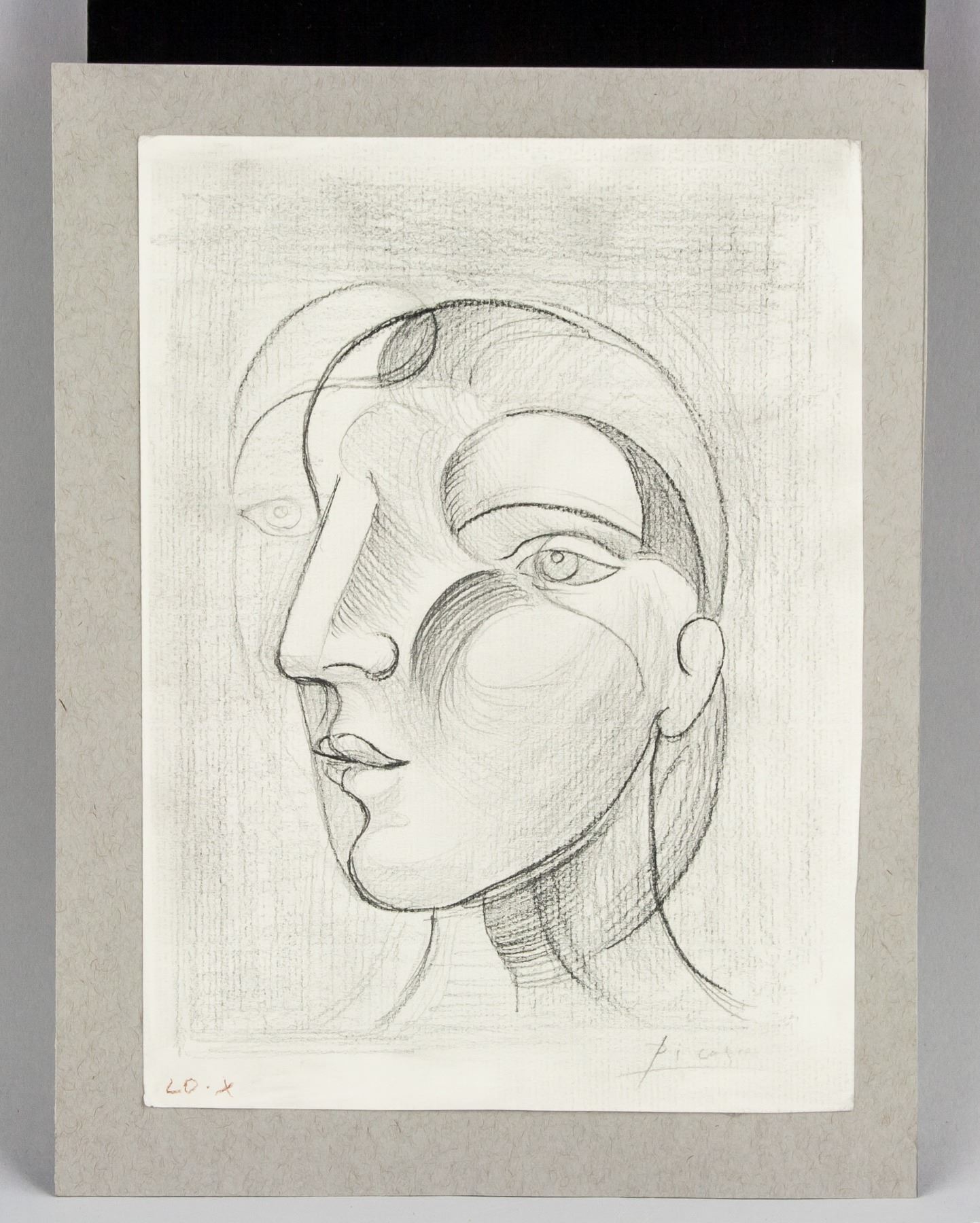 Picasso 1881 1973 sketch pencil on paper cubist