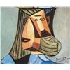 Image 3 : Picasso 1881-1973 Cubist Tempera/Oil on Paper