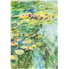 Image 1 : Monet 1840-1926 Tempera & Pastel Lilies in a Pond